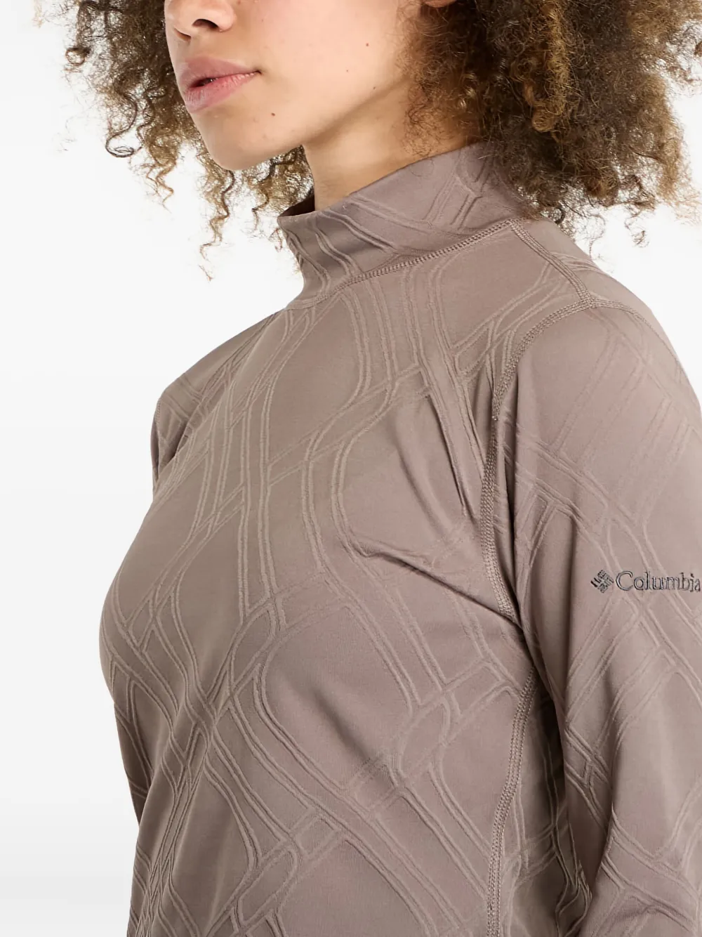 Columbia Granite Point™ top met col Grijs