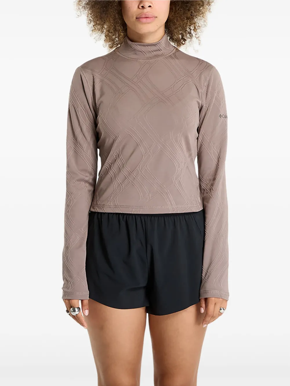 Columbia Granite Point™ turtleneck-neck top | Grey | Image 1