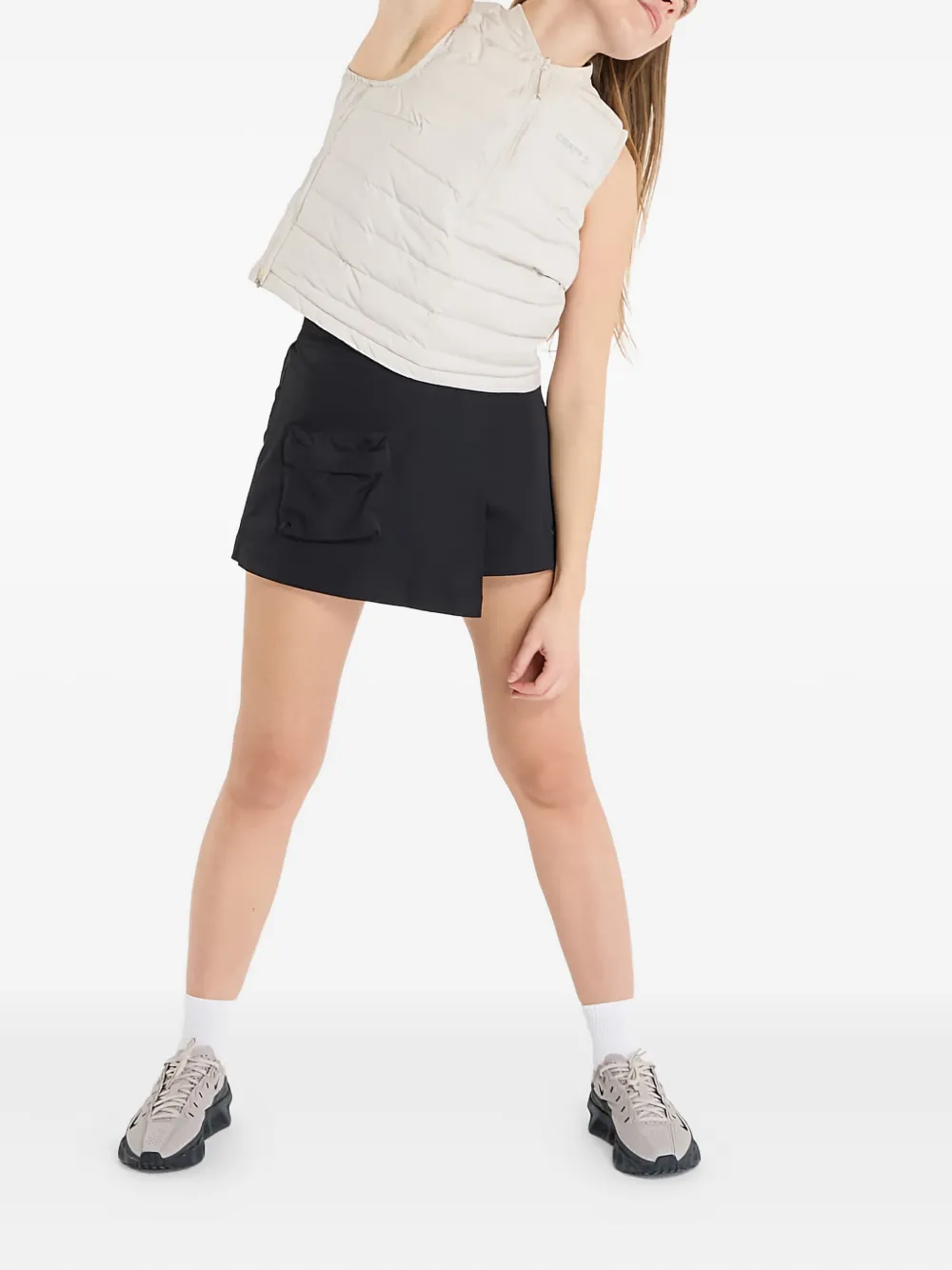 CRAFT Subz gewatteerde bodywarmer met rits Beige