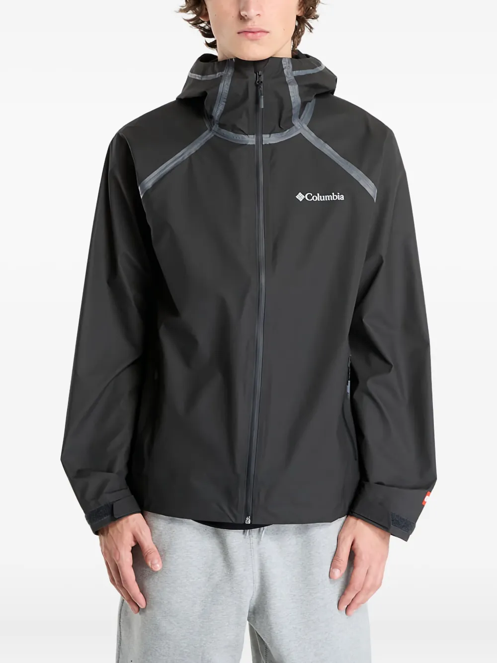 Columbia Reign No Shine jack met capuchon Zwart