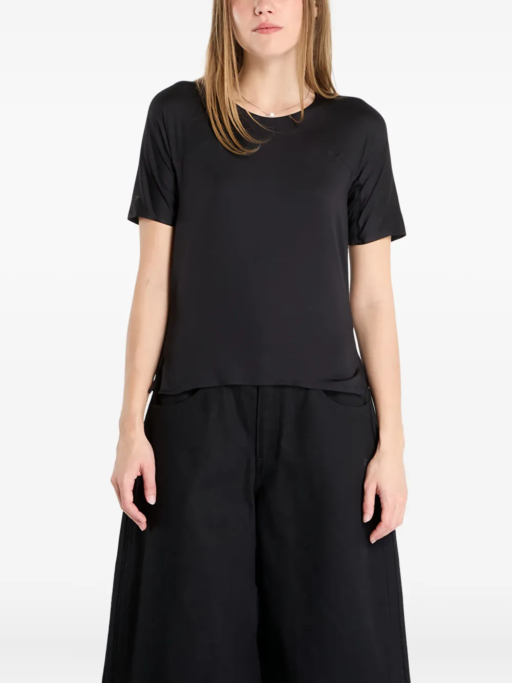 Y-3 T-shirt con logo - Nero
