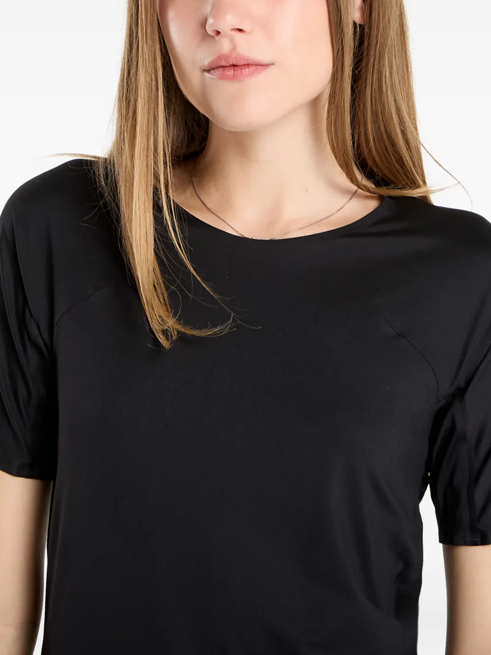 Y-3 T-shirt met logoprint Zwart