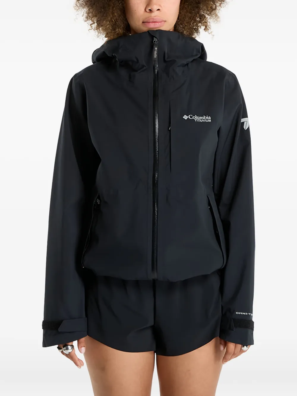 Columbia Giacca Ampli-Dry con logo - Nero