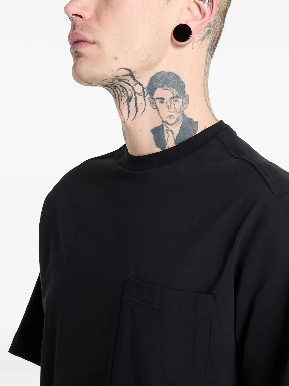 Craft Collective Relaxed Ss Pocket T-shirt In Black