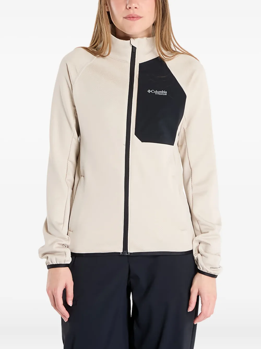 Columbia Triple Canyon™ Technical Grid Fleece zip-up jacket | Neutrals | Image 1