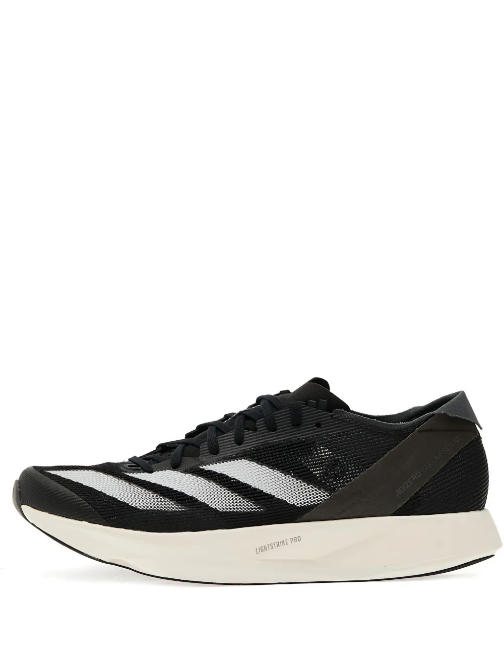 Adidas AdiZero Boston 13 gestreepte sneakers Zwart