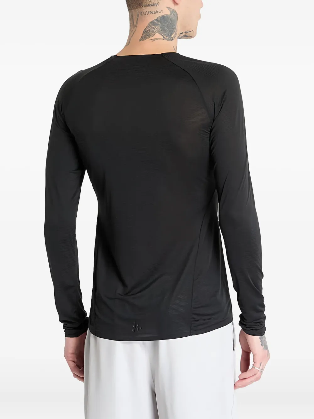 Craft Pro Dry Nanoweight Long-sleeve T-shirt In Black