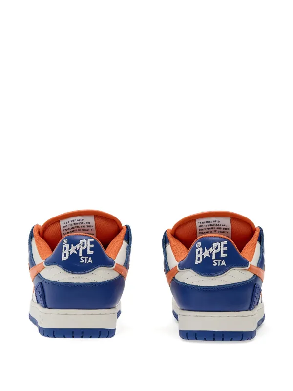 A BATHING APE® Sk8 Sta 1 M2 Sneakers | Blue | FARFETCH CA