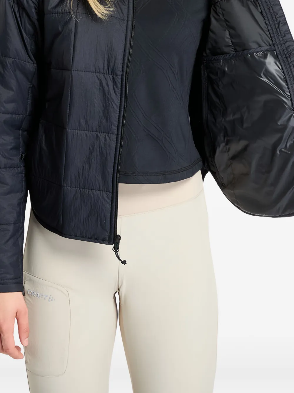 Columbia Sienna Hill™ gewatteerd jack Zwart