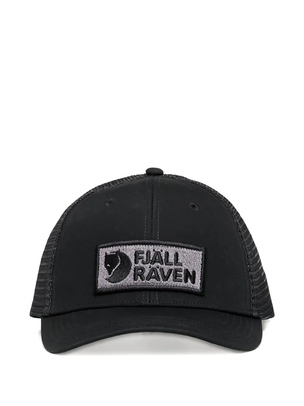 Fjall Raven Logo Patch Cap In Black