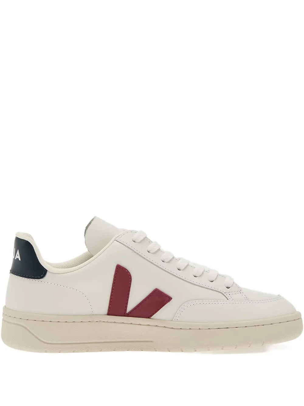 VEJA V-12 leren sneakers Wit