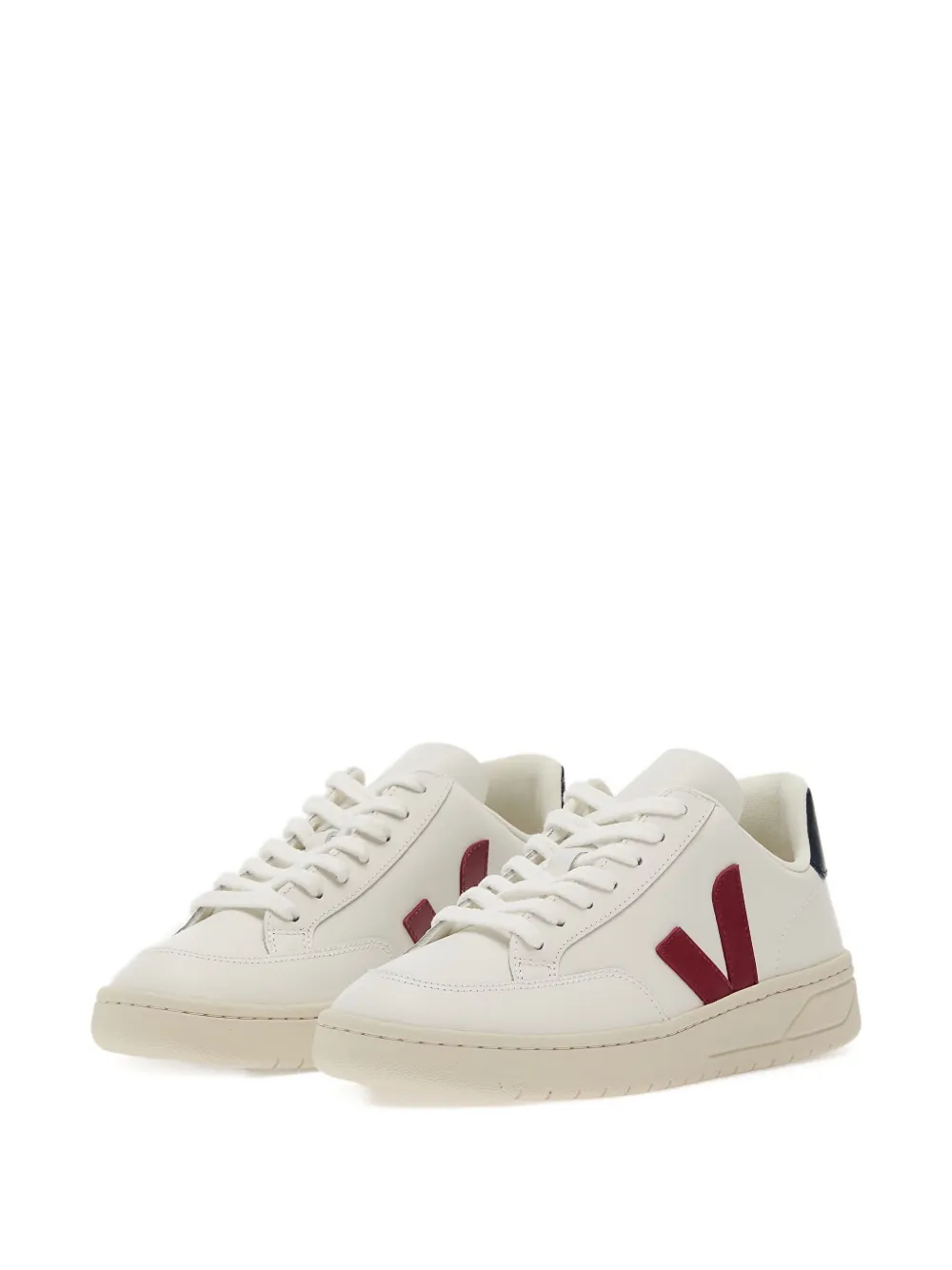 VEJA V-12 leren sneakers Wit