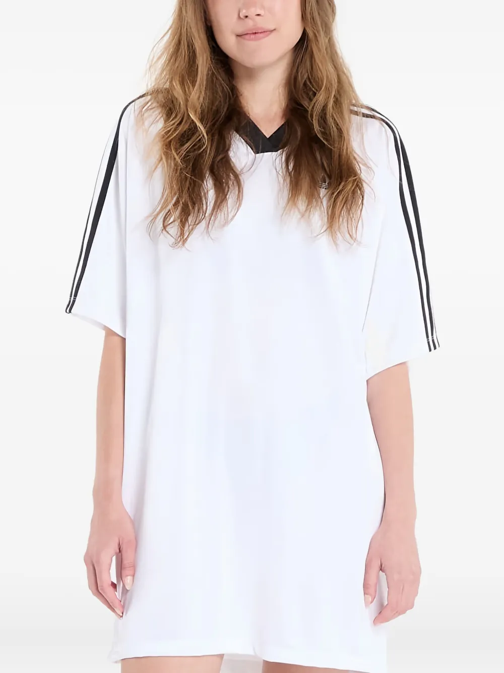 adidas Adicolor mini dress - Bianco