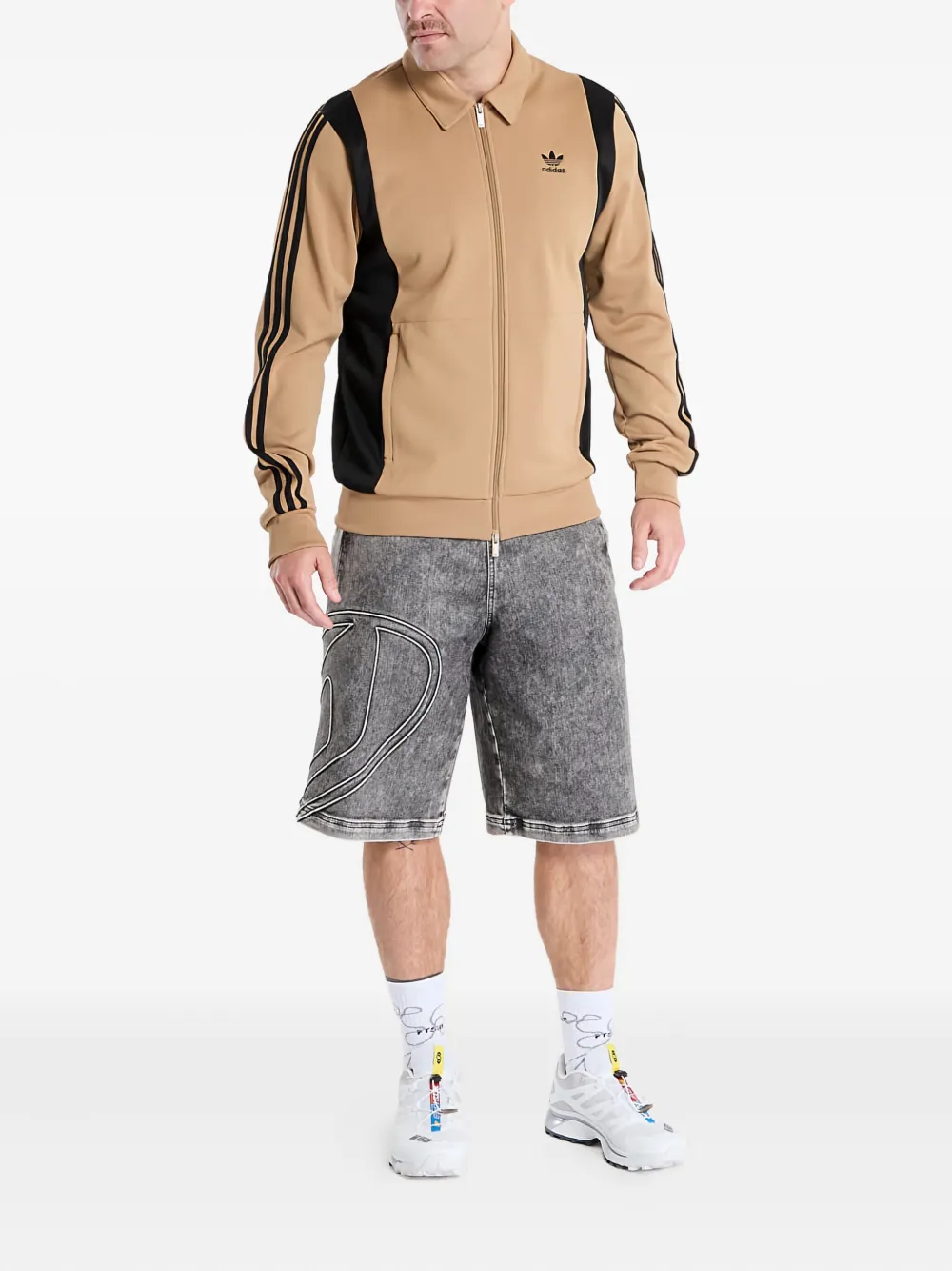 adidas sudadera con cierre y motivo de rayas | Sudaderas | Image 2