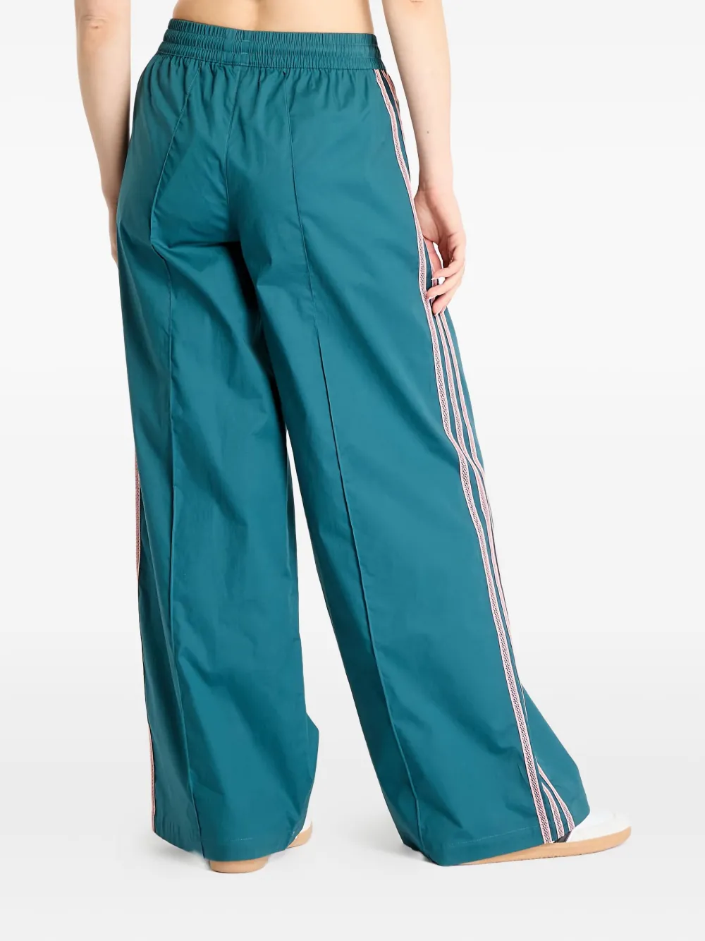 Adidas Originals Stripe Summer Glow Trousers In Blue