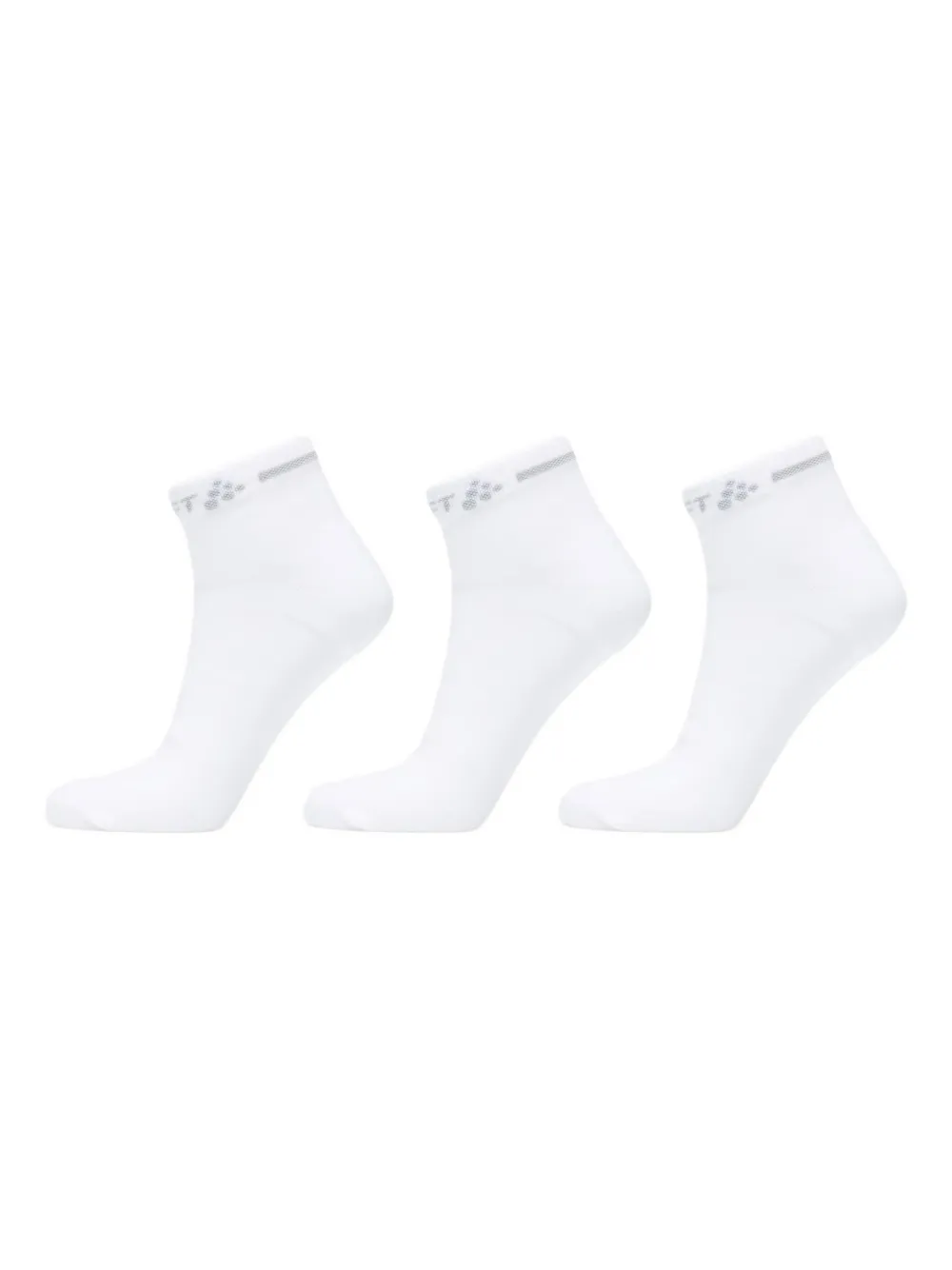 CRAFT Active Mid socks (pack of three) | Branco | Image 1