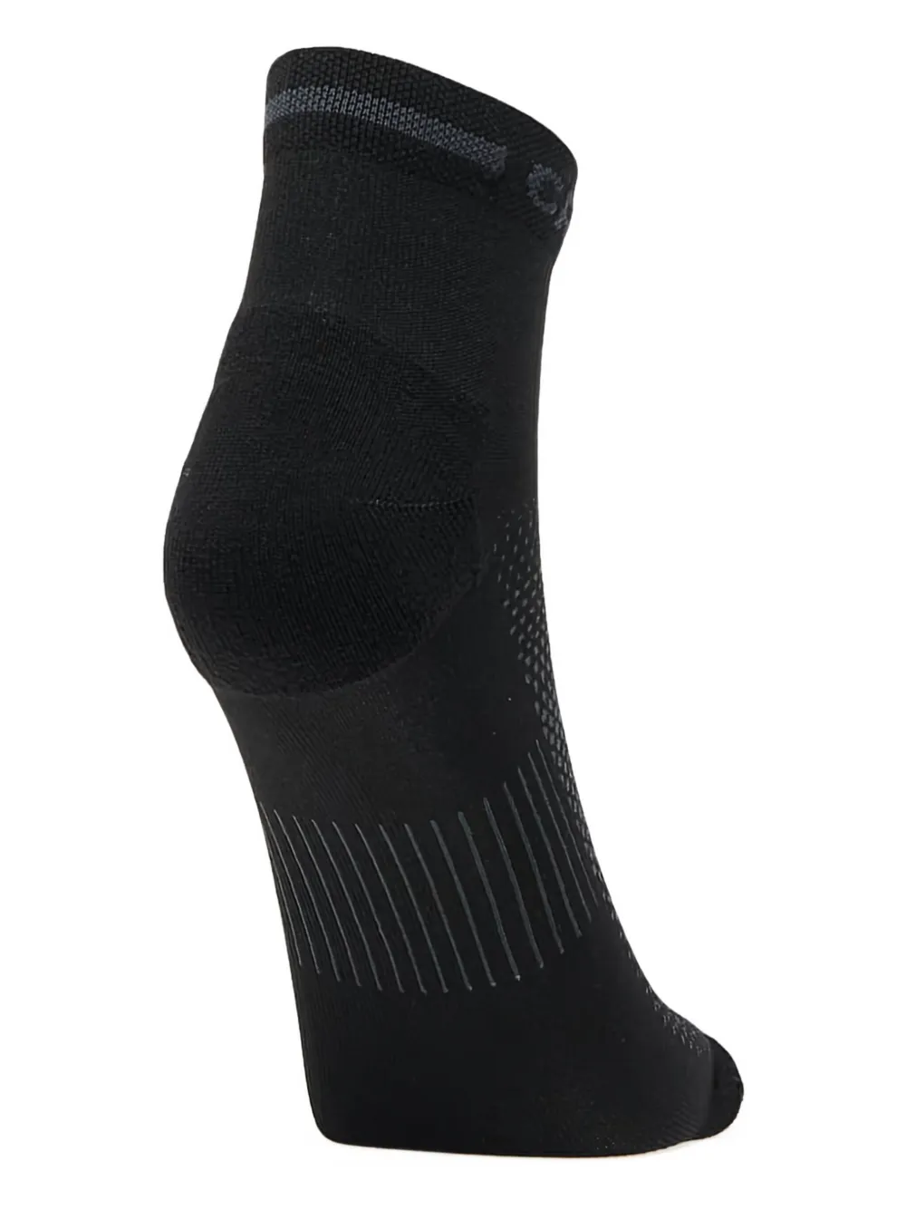 Craft Elasticated-cuffs Socks (pack Of Three) In Black