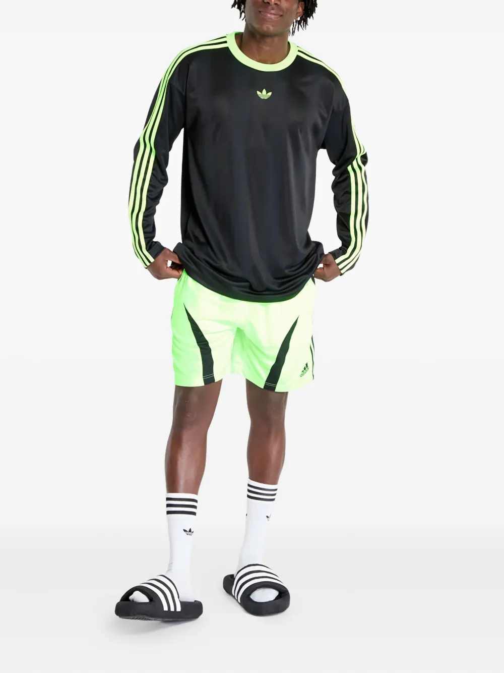 adidas teamgeist panelled shorts | Track & Running Shorts | Image 2