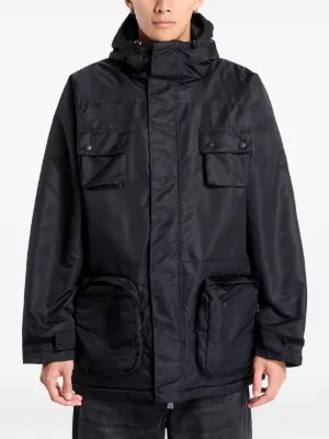 Stone Island Ghost Piece パーカーコート | ブラック | FARFETCH JP