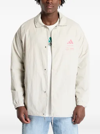 adidas × MERCEDES-AMG コラボ オーバーサイズ ジャケット adidas Racing Jacket x Bad Bunny x Mercedes-AMG F1 | Charcoal