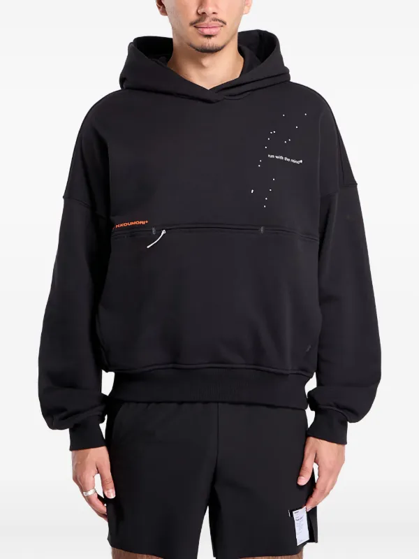 ヒロ Adidas x Hermanos Koumori zip-pocket Hoodie | Black | FARFETCH