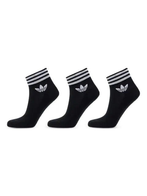 adidas striped ankle socks pack (pack of three)