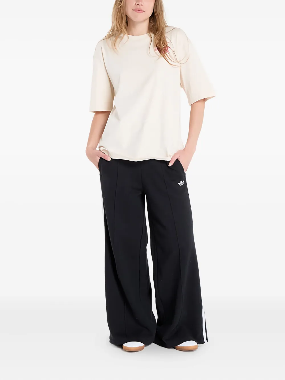 Adidas Originals Summer Glow T-shirt In Neutral