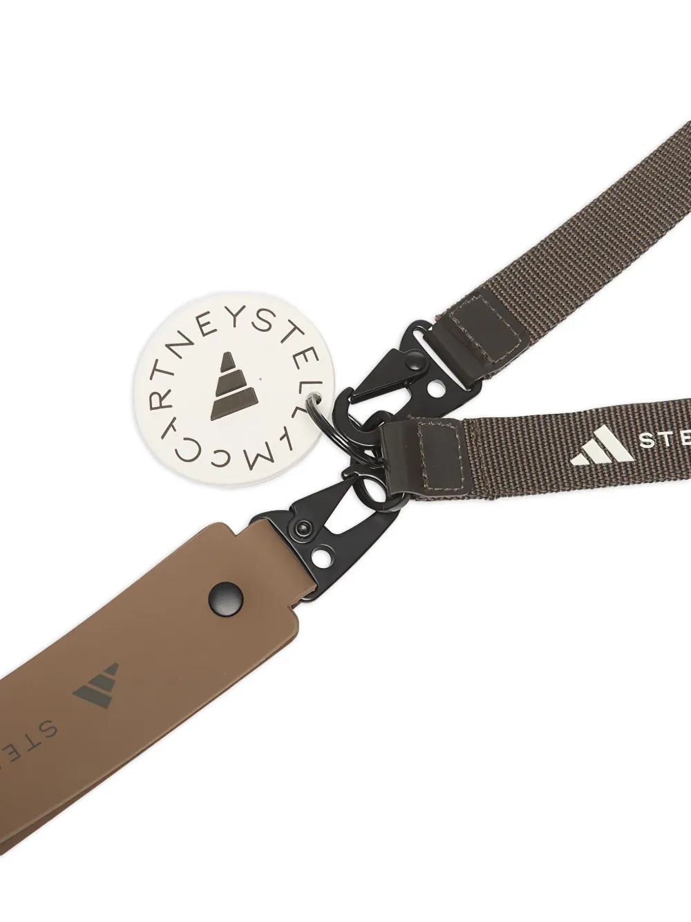 adidas by Stella McCartney Gevlochten sleutelkoord Bruin