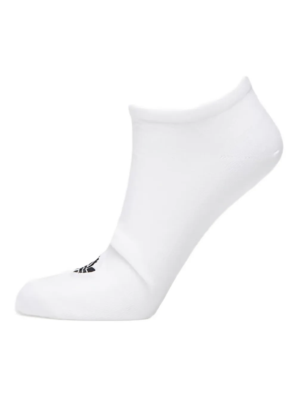 Adidas Originals Trefoil Liner Socks (pack Of Tree) In Gray