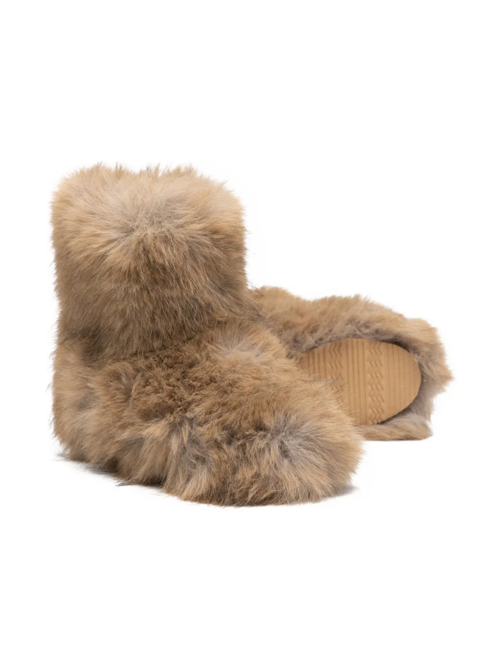 Douuod Kids faux-fur boots - Bruin