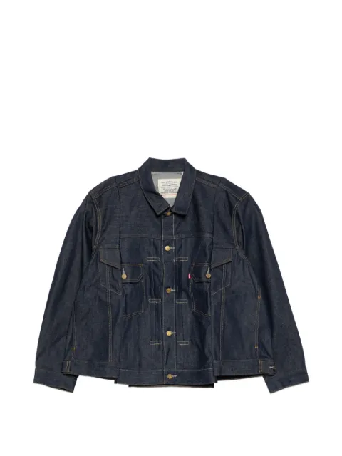 sacai x Levis cotton denim jacket