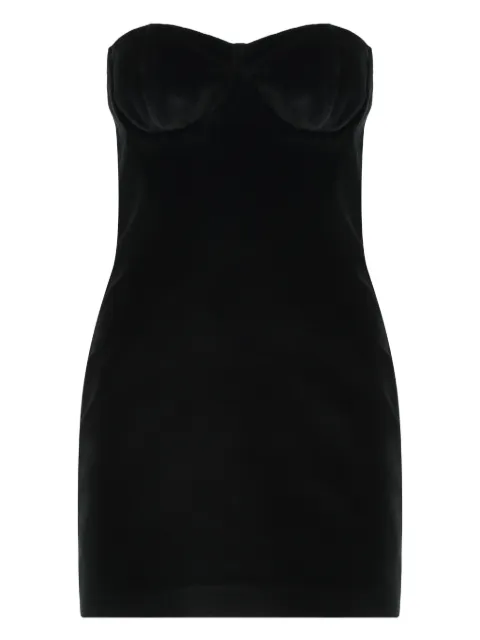 Les Filles d'Eva heart-shaped wired-neck mini dress