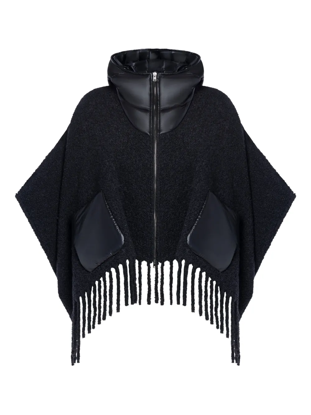 Herno fringed-hem jacket | Black | Image 1