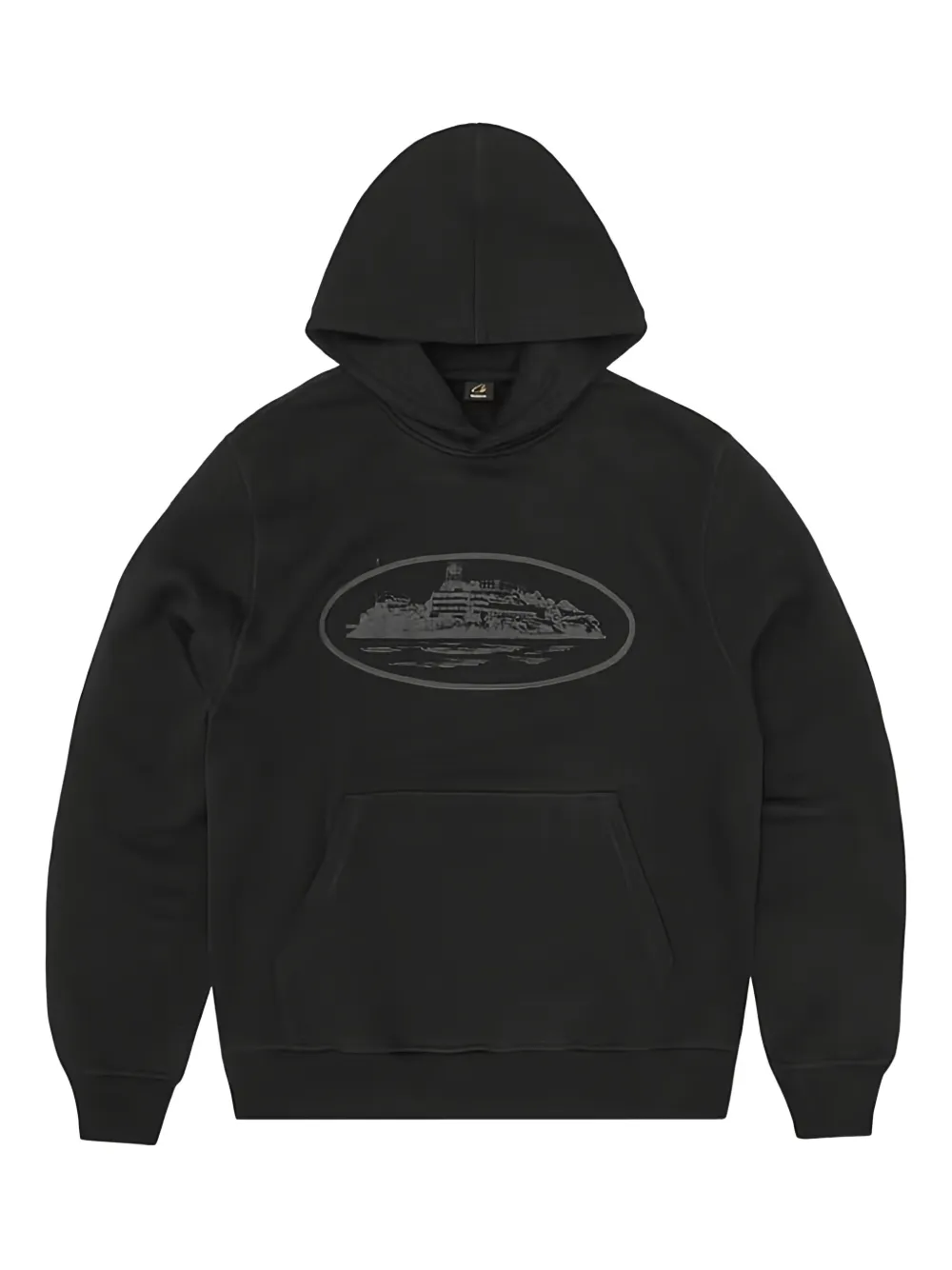 CORTEIZ Alcatraz V2 hoodie | Black | Image 1
