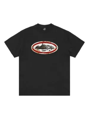 CORTEIZ logo-print T-shirt | Black | FARFETCH SG