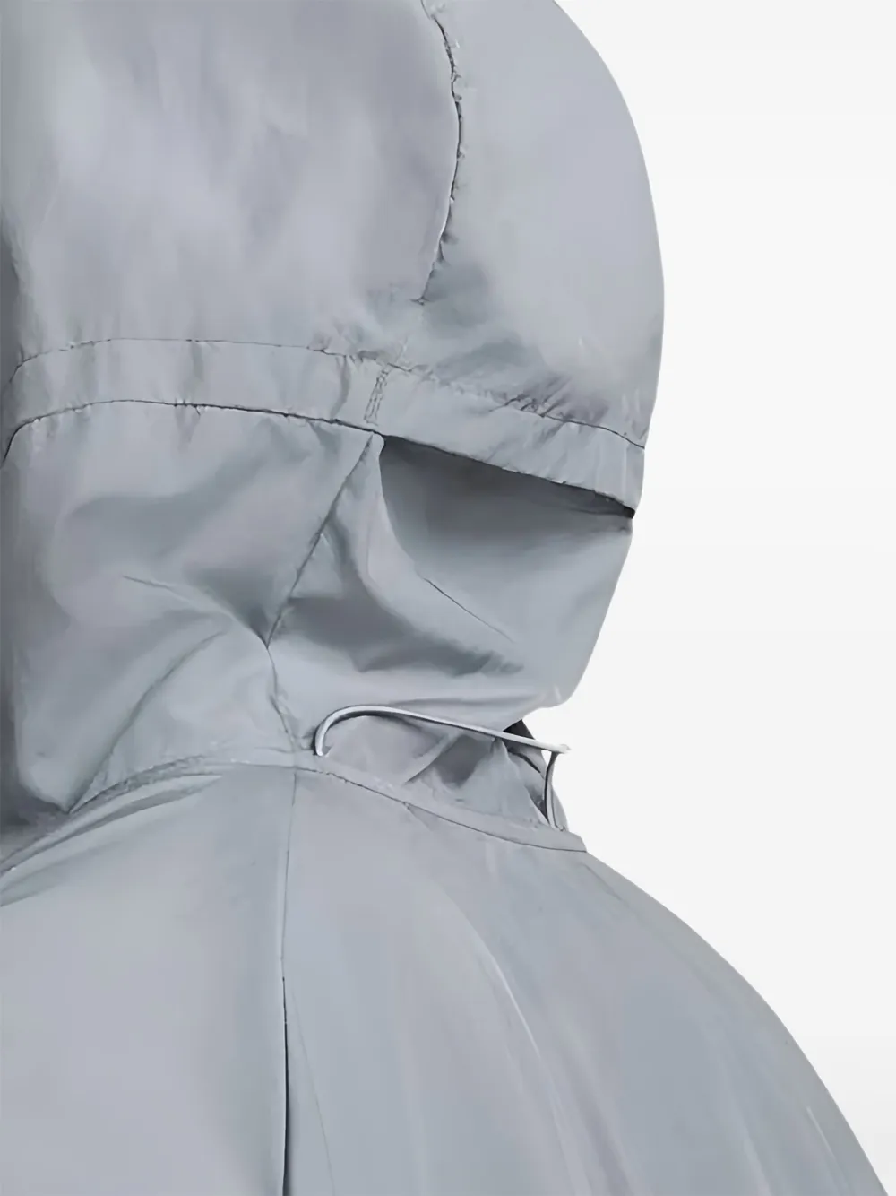 Nike Miler Repel jack met capuchon Grijs