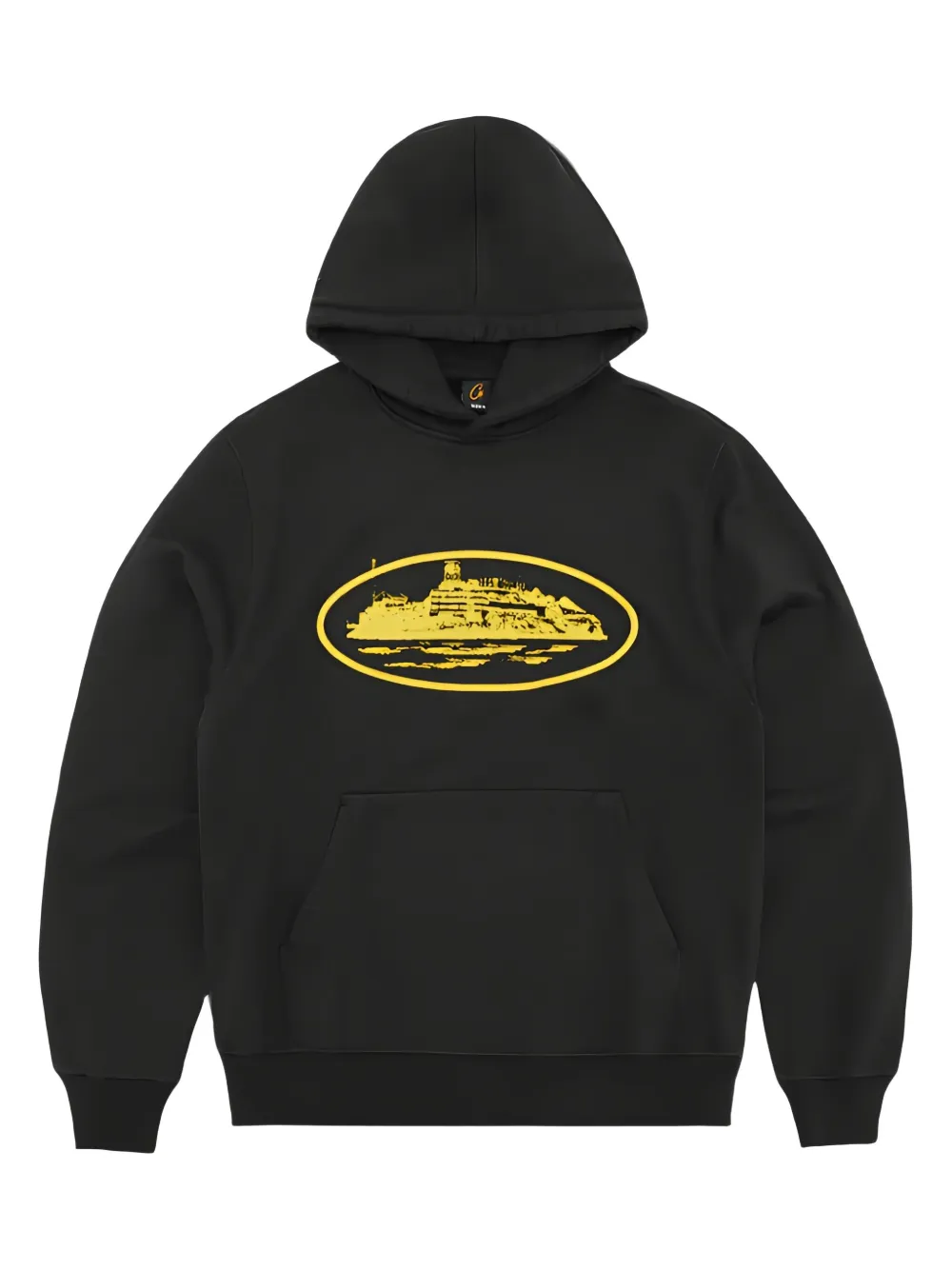 Corteiz Alcatraz Hoodie In Black