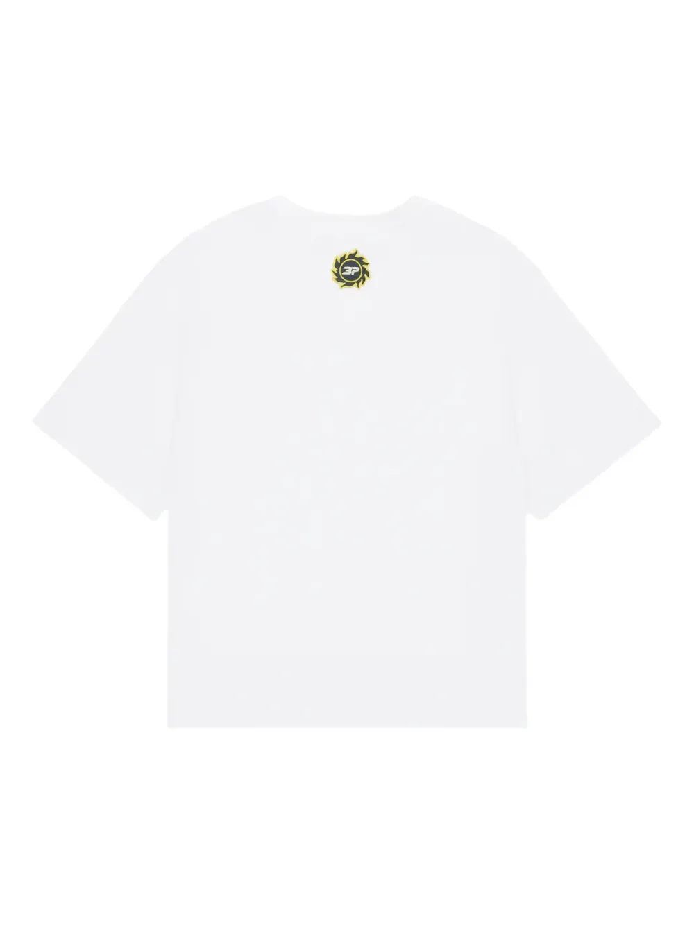 BROKEN PLANET Grid T-shirt Wit