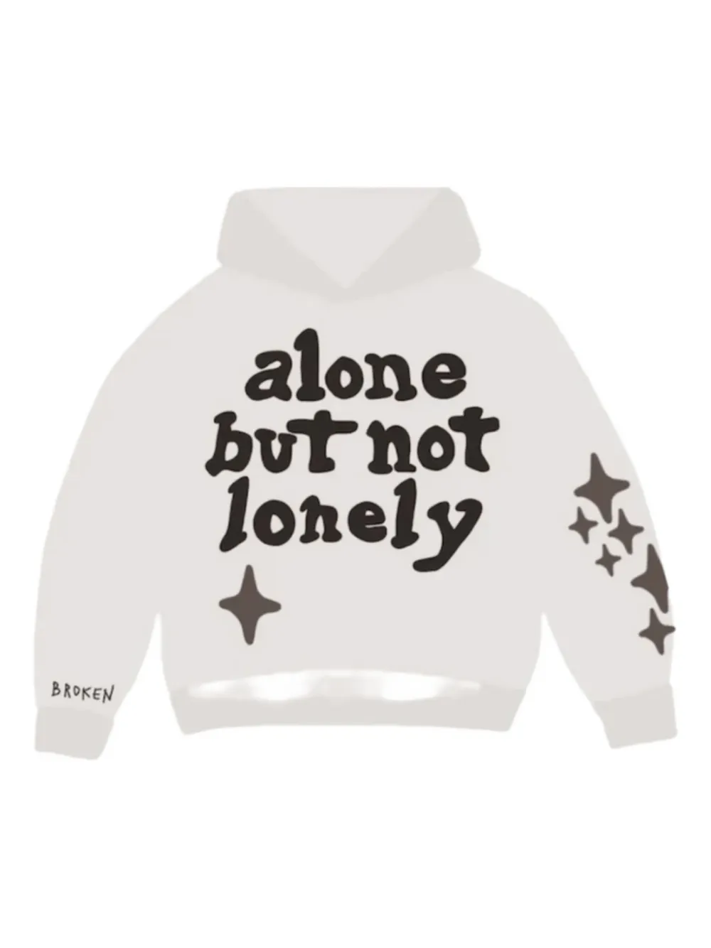 BROKEN PLANET Alone But Not Lonely hoodie | Hoodies | Image 2