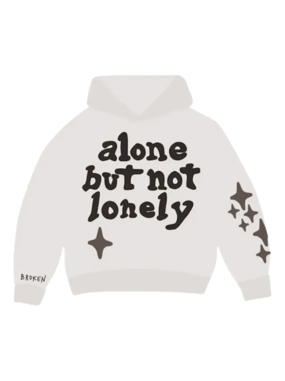 BROKEN PLANET Alone But Not Lonely hoodie | Hoodies | Image 2