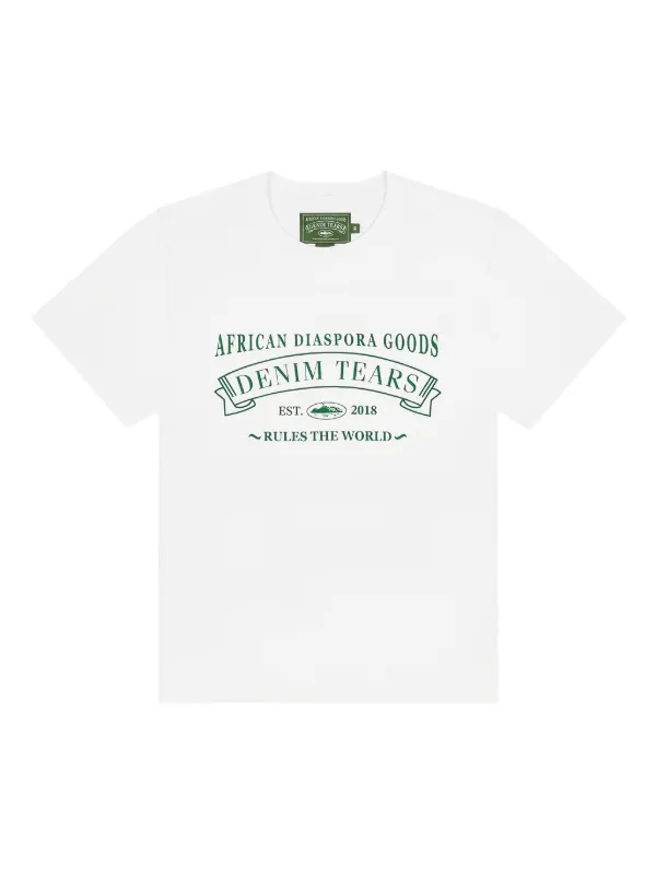 Denim Tears x Corteiz ADG T-shirt | White | FARFETCH