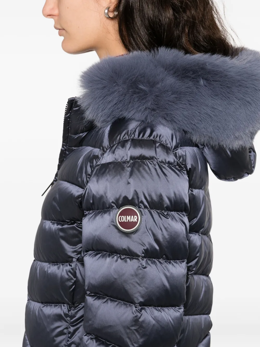 Colmar Bontjack met capuchon Blauw