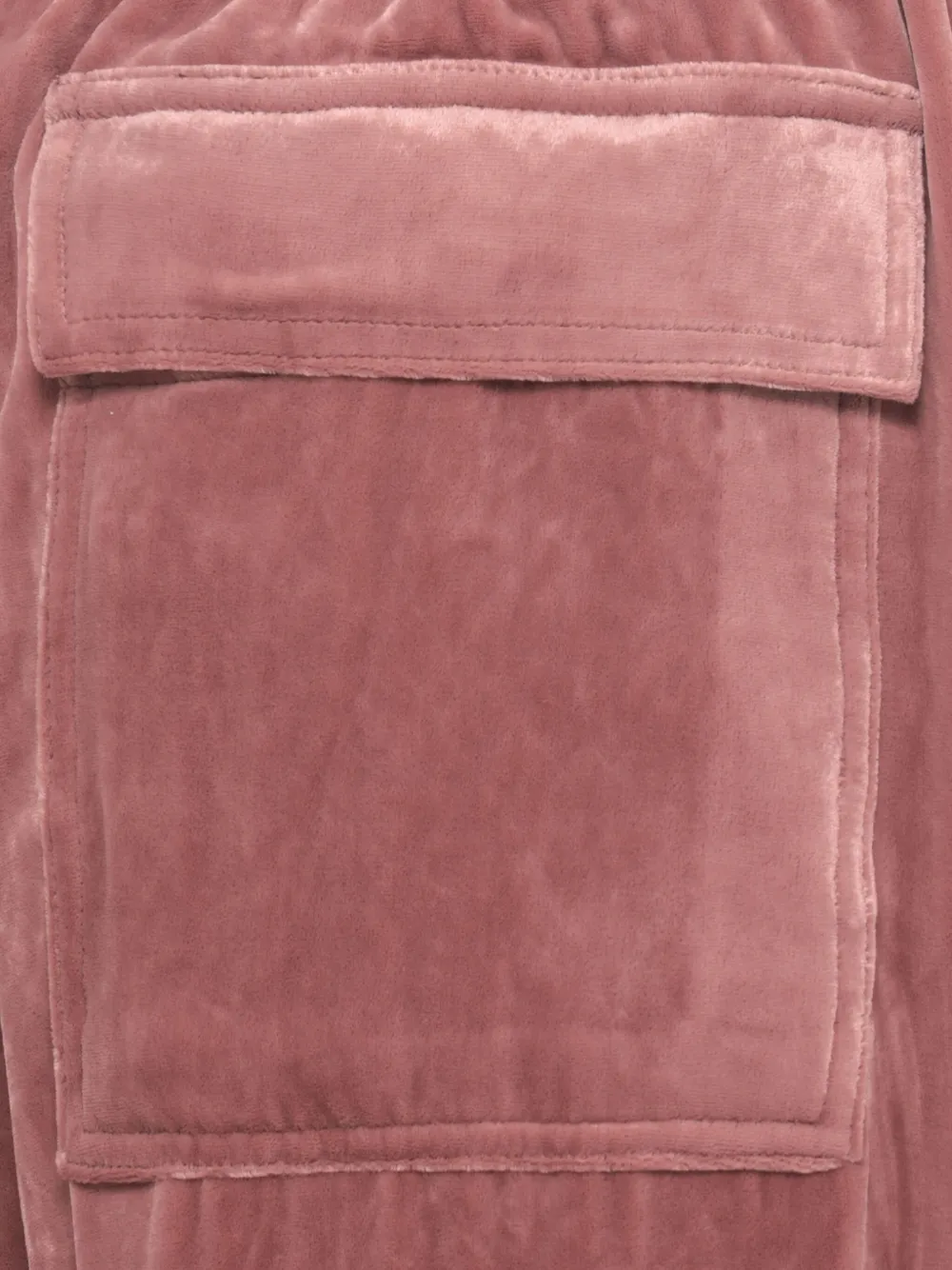 Rick Owens Straight Trousers Featuring Elastic Waistband In Pink