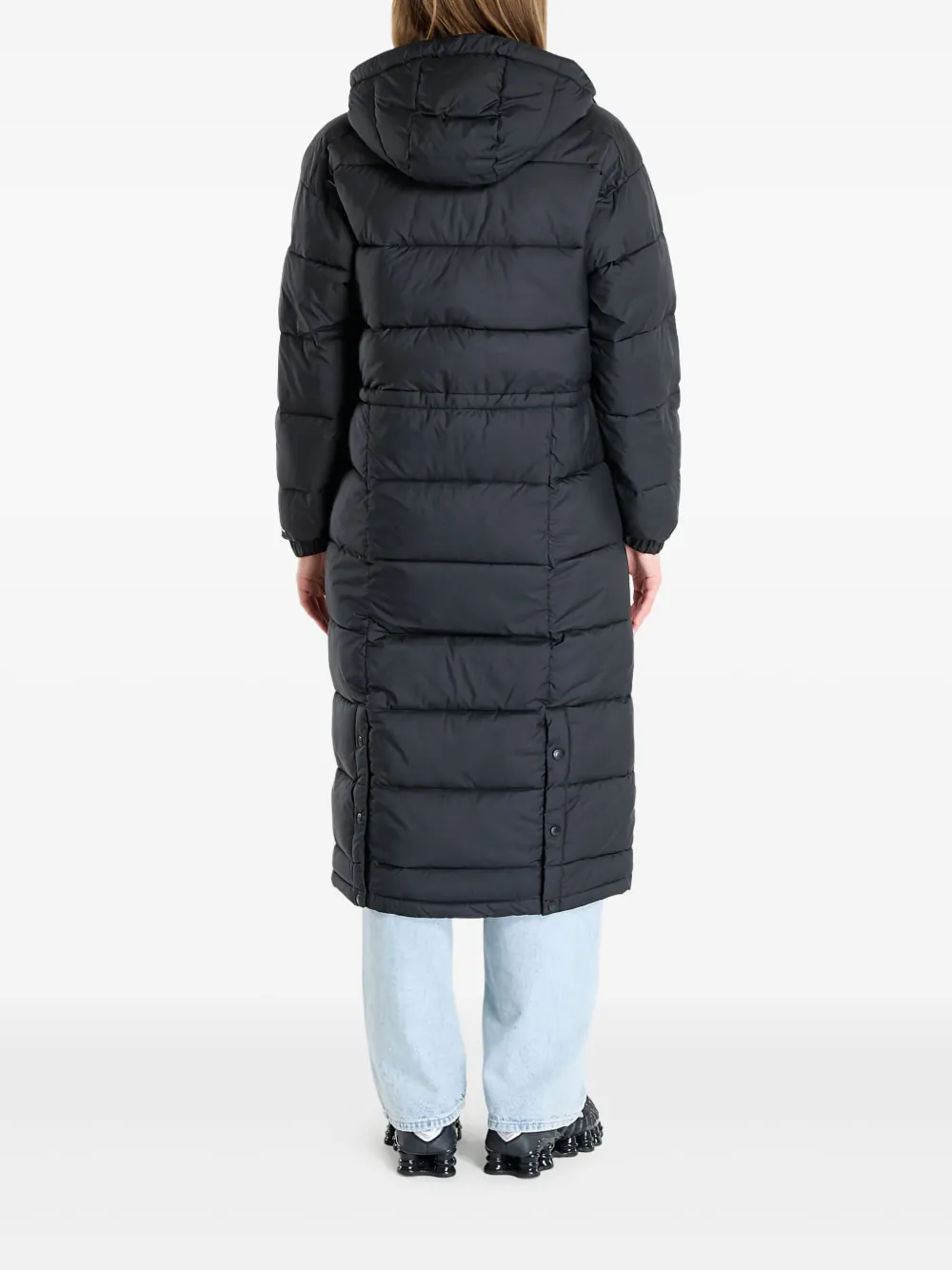 Columbia Pike Lake™ Hooded Long Coat In Blue