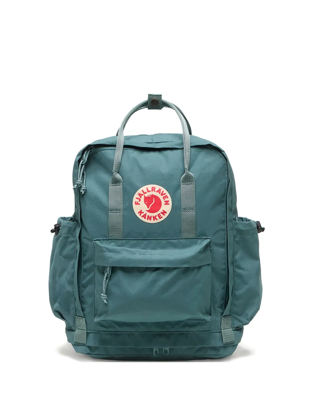 Fjällräven Mochila com logo | Verde | Image 1