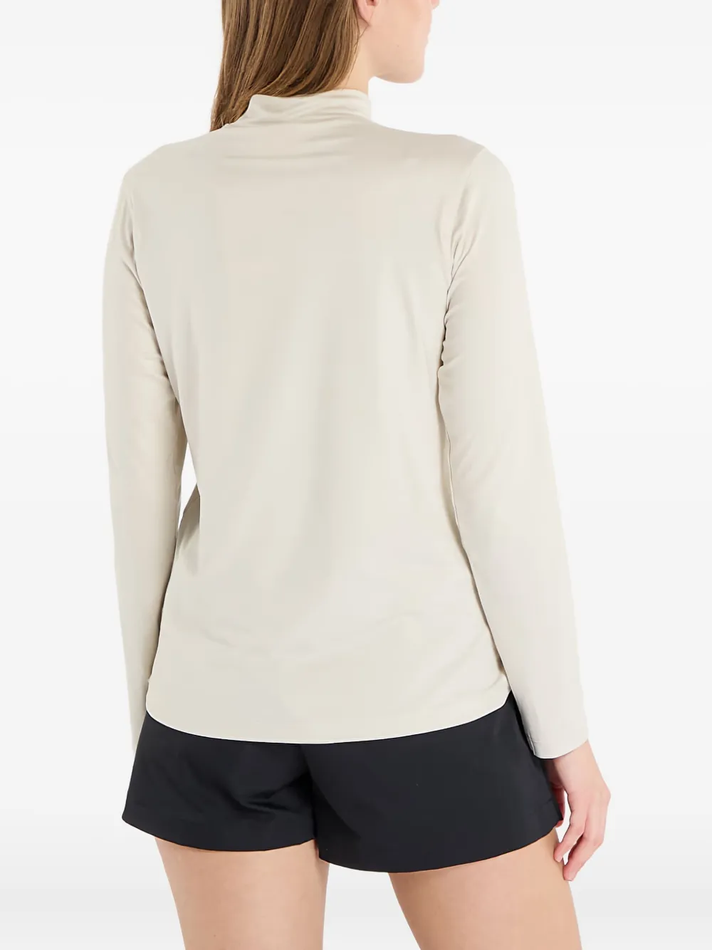 Craft Long-sleeve Flow Top In Metallic