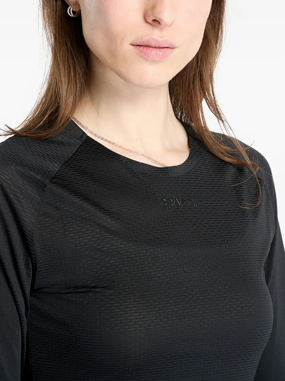 Craft Pro Dry Nanoweight Lls W Long-sleeve T-shirt In Black