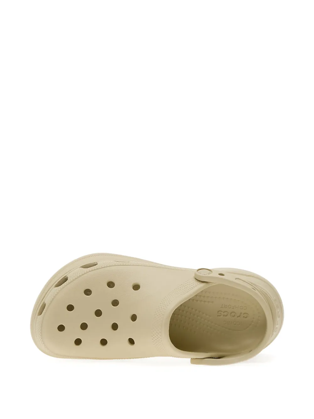 Crocs Bae muiltjes met plateauzool Beige