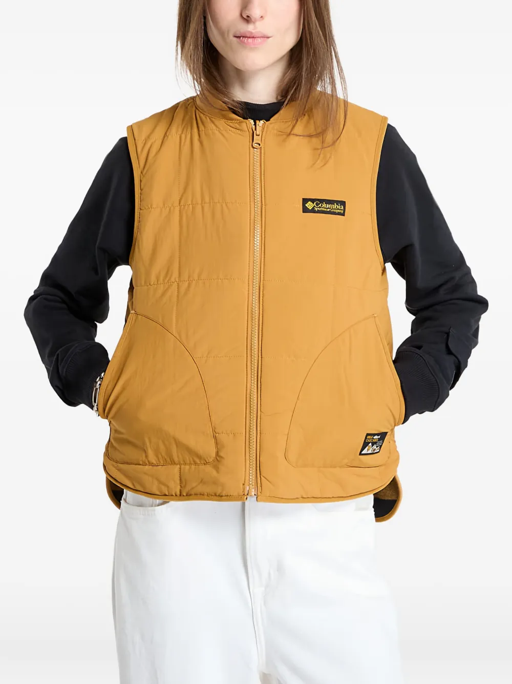 Reversible Checked Vest