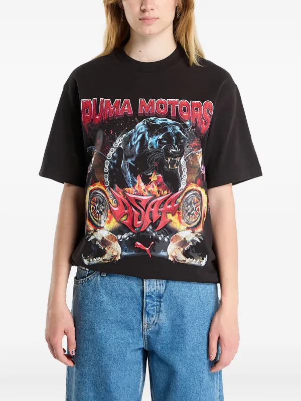 PUMA x PUMA x A$AP ROCKY Motors グラフィック Tシャツ | ブラック